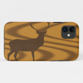 Hirsche und Holzkörner Case-Mate iPhone Hülle (Rückseite (Horizontal))