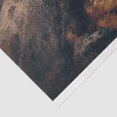 Hirsche und Hunde in einem Bergturm Seidenpapier (Ausschnitt)