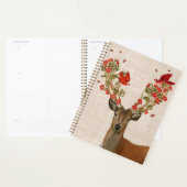 Hirsche und liebende Vögel Planer (Anzeige)