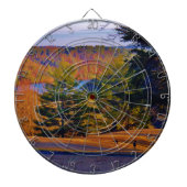 Hirsche und Muttersee Dartscheibe (vorne)