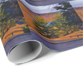 Hirsche und Muttersee Geschenkpapier (Rolleneckpunkt)