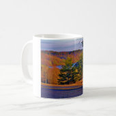 Hirsche und Muttersee Kaffeetasse (Vorderseite Links)