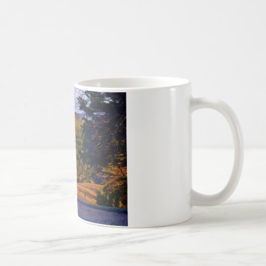 Hirsche und Muttersee Kaffeetasse (Rechts)