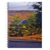 Hirsche und Muttersee Notizblock (Vorderseite)