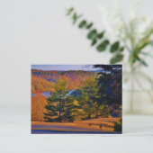 Hirsche und Muttersee Postkarte (Stehend Vorderseite)