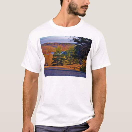 Hirsche und Muttersee T-Shirt (Vorderseite)