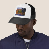 Hirsche und Muttersee Truckerkappe (Beispiel)