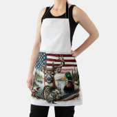 Hirsche und USA Land Schürze (InSitu)