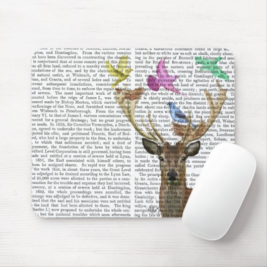 Hirsche und Vögel Nests Pastel Shades Mousepad (Mit Mouse)