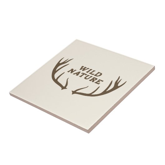 Hirsche und wilde Natur Fliese (Seite)