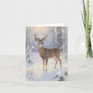 Hirsche und Winterzauber Weihnachten