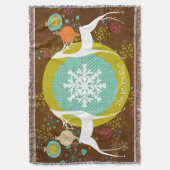 Hirsche und Ziergegend Decke (Vorderseite Vertikal)