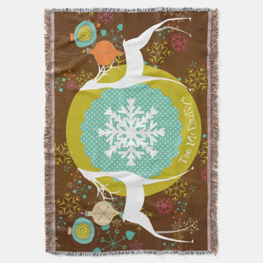 Hirsche und Ziergegend Decke (Vorderseite Vertikal)