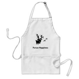 Hirsche verfolgen Glück Schürze