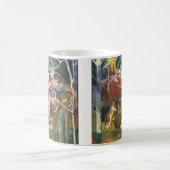 Hirsche von Franz Marc, Vintage Kunst Kaffeetasse (Mittel)