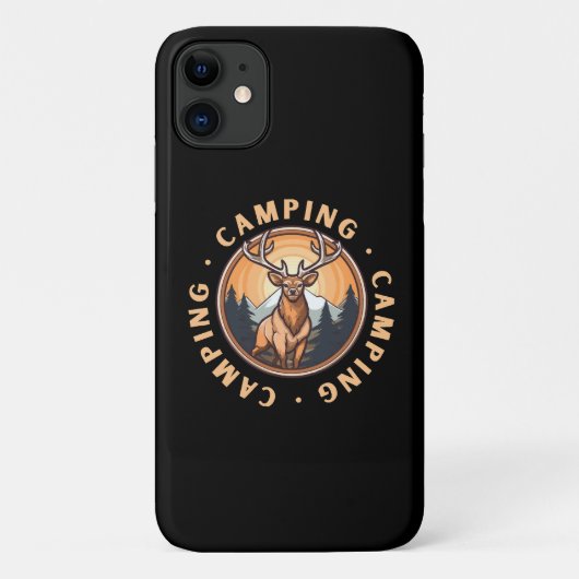 Hirsche - Wildheit - Camping Case-Mate iPhone Hülle (Rückseite)