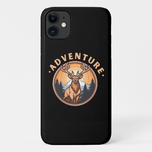 Hirsche - Wildnis - Camping - Abenteuer Case-Mate iPhone Hülle (Rückseite)