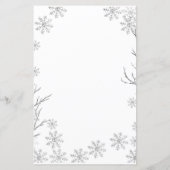 Hirsche Winterschneeflocken Game finden (Rückseite)