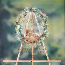 Hirsche Winterwald Kälte Außendusche