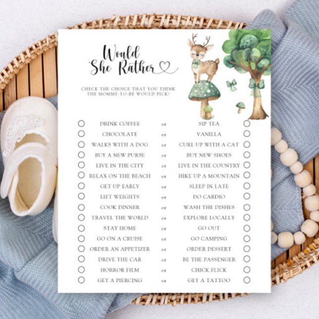 Hirsche würde sie eher ein Baby-Duschspiel (Von Creator hochgeladen)