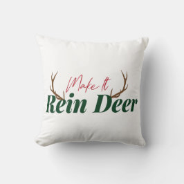 Hirsche zügeln kissen