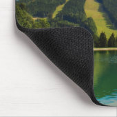 Hirschenkogel im Sommer - Wasser-Reflexionen Mousepad (Ecke)