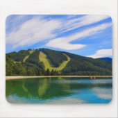 Hirschenkogel im Sommer - Wasser-Reflexionen Mousepad (Vorne)