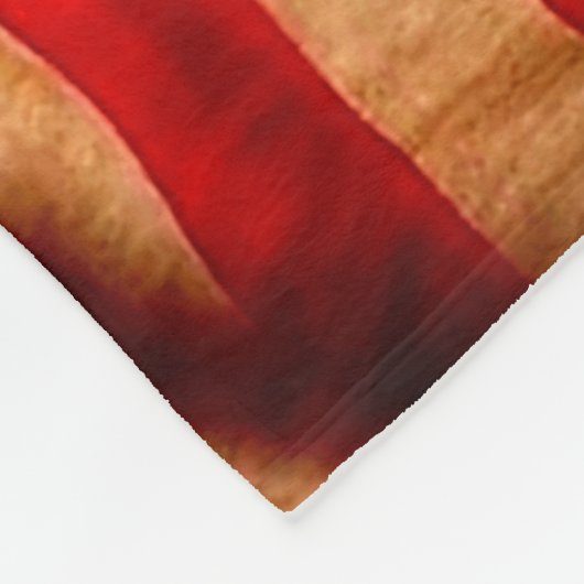 Hirschfahne Fleecedecke (Ecke)