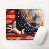 Hirschfahne Mousepad (Mit Mouse)