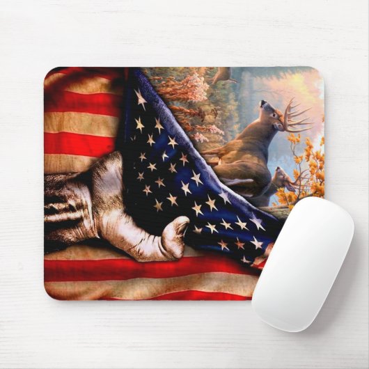 Hirschfahne Mousepad (Mit Mouse)