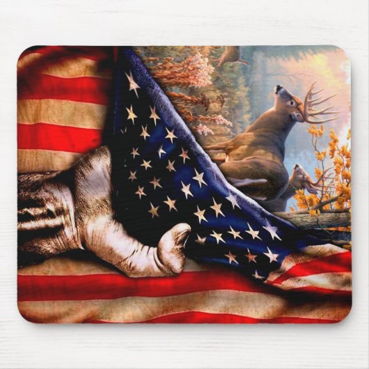 Hirschfahne Mousepad (Vorne)