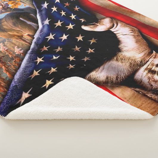 Hirschfahne Sherpadecke (3/4)