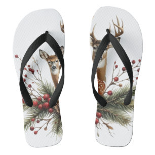 Hirschfamilie badesandalen