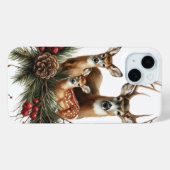 Hirschfamilie Case-Mate iPhone hülle (Rückseite (Horizontal))