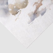 Hirschfamilie im Schnee 1 Dekopapier Seidenpapier (Ausschnitt)