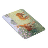 Hirschfamilie Magnet (Rechte Seite)