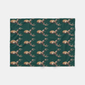 Hirschfelldecke Fleecedecke (Vorderseite (Horizontal))