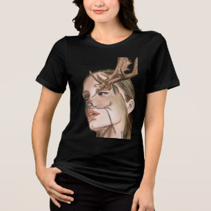 Hirschfrau Tri-Blend Shirt