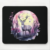 Hirschgeflecht Wildtiere Tierart Druck F Mousepad (Vorne)