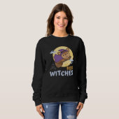HirschHalloween Kinder Hexen beste Hexen Sweatshirt (Vorne ganz)