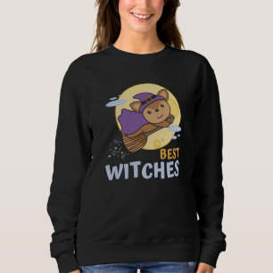 HirschHalloween Kinder Hexen beste Hexen Sweatshirt