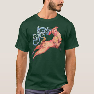 Hirschhemd, T-Shirt der Hirschkunst, Hirsch, Hirsc