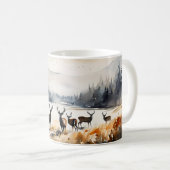 Hirschherde Kaffeetasse (VorderseiteRechts)