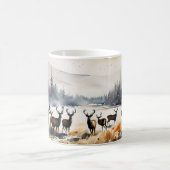 Hirschherde Kaffeetasse (Mittel)