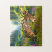 Hirschherde Puzzle (Vertikal)