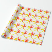 Hirschherz Geschenkpapier (Ungerollt)