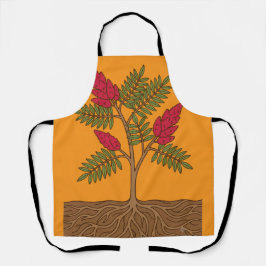 Hirschhornsumach-Baum Botanisch – Natur & Gartenar Schürze