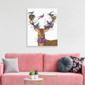 Hirschhüter, tropische Vogelnest Leinwanddruck (Insitu (Wohnzimmer))