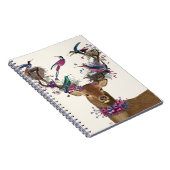 Hirschhüter, tropische Vogelnest Notizblock (Rechte Seite)