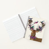 Hirschhüter, tropische Vogelnest Notizblock (Innenseite)
